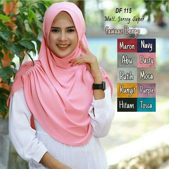 Baju Muslim Modern JILBAB FAWAZ BERGO Bahan JERSEY Model Terbaru Dan Kekinian Bahan Adem Model Elegant Khimar Syar’i Muslim Kerudung Instan Terbaru Dan Termurah Kerudung Model Lucu Dan SIimple