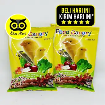 Pakan Makanan Harian Burung Kenari Blackthroat Sanger Branjangan