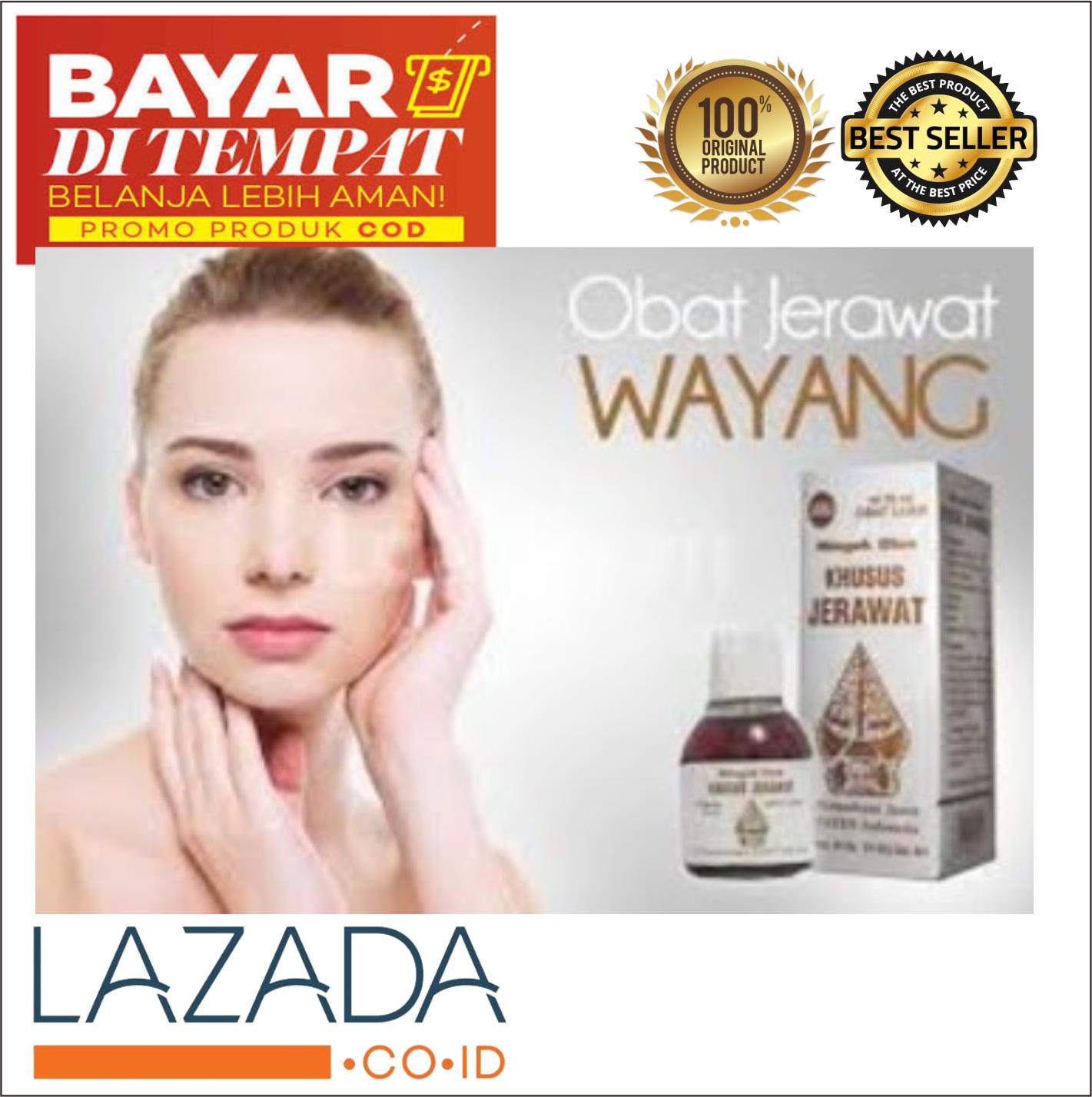 Minyak Oles Cap Wayang - Wayang Minyak Oles Khusus Jerawat Ampuh Anti Acne - Obat Herbal Alami Tradisional Obati Jerawat Bisul Wajah Bernanah Kulit Halus Segar Berseri - Produk Perwatan Kulit Face Skin Beauty - Obat Jerawat Ampuh - Obat Jerawat Cap Wayang