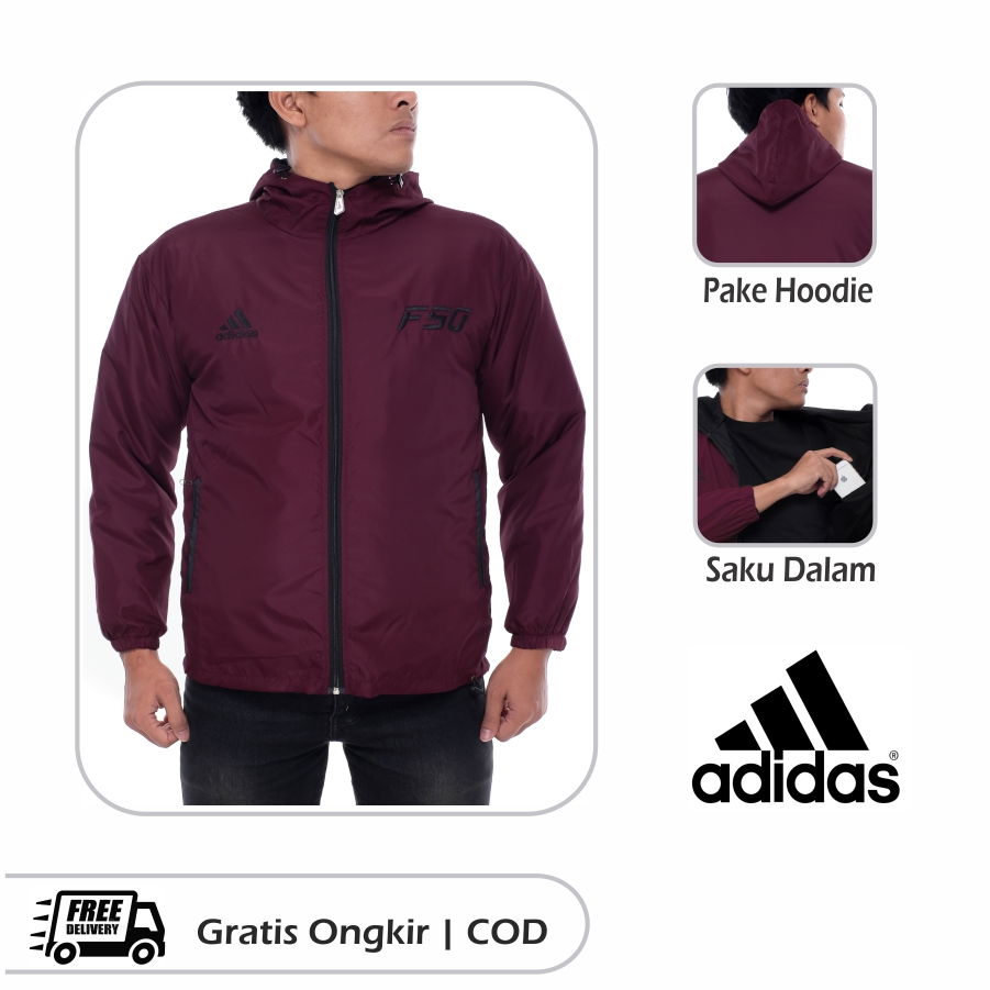 Harga jaket hotsell adidas f50 original