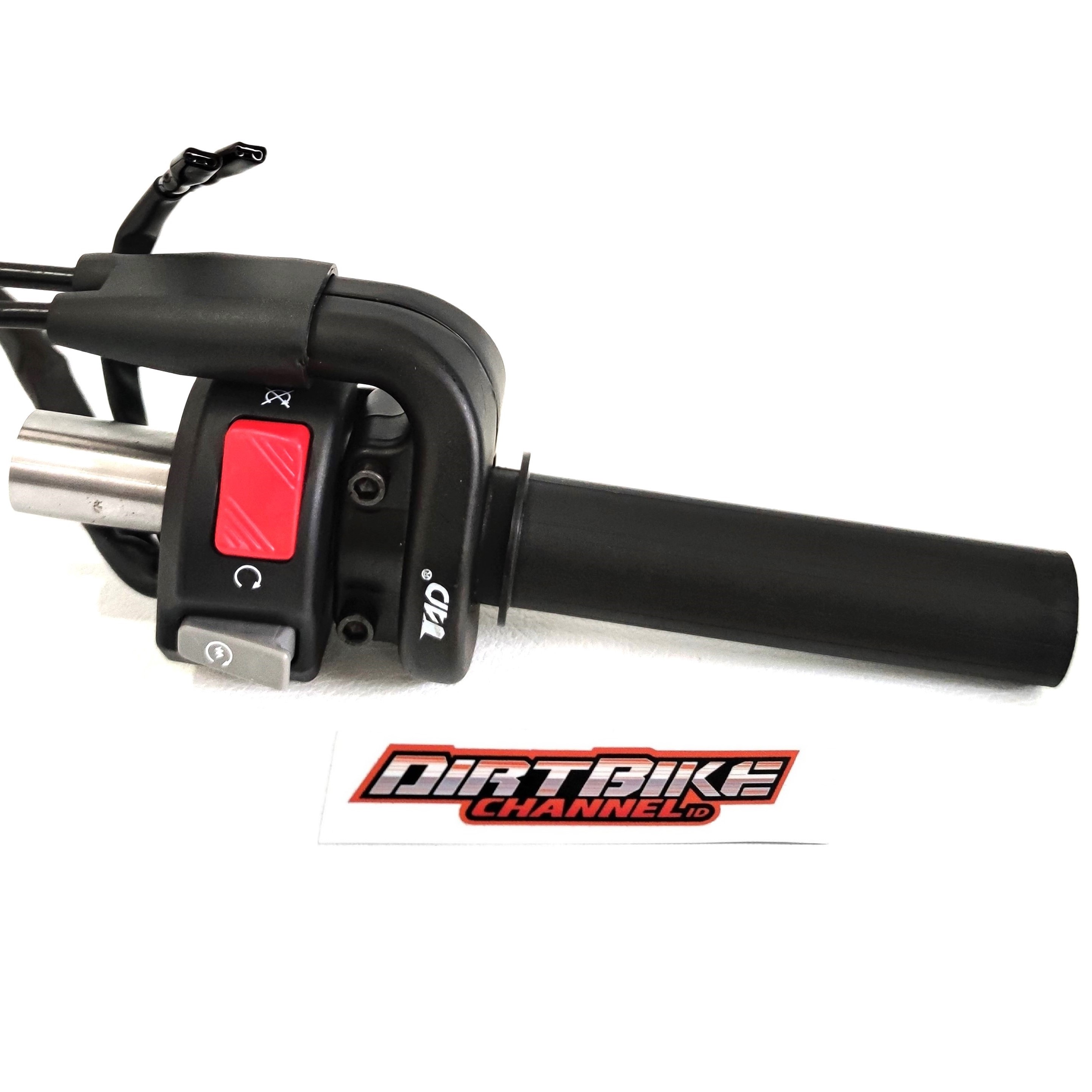 GAS SPONTAN 2 KABEL & HOLDER SAKLAR ENGINE ON OFF STATER CRF 150 KLX ...