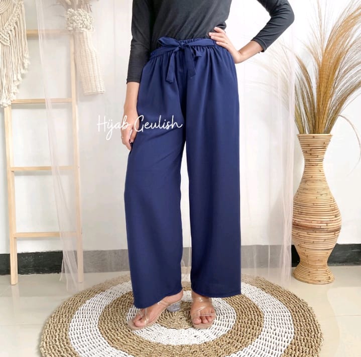 ORIMI CLOPPED BIG SLACKS （LAME）