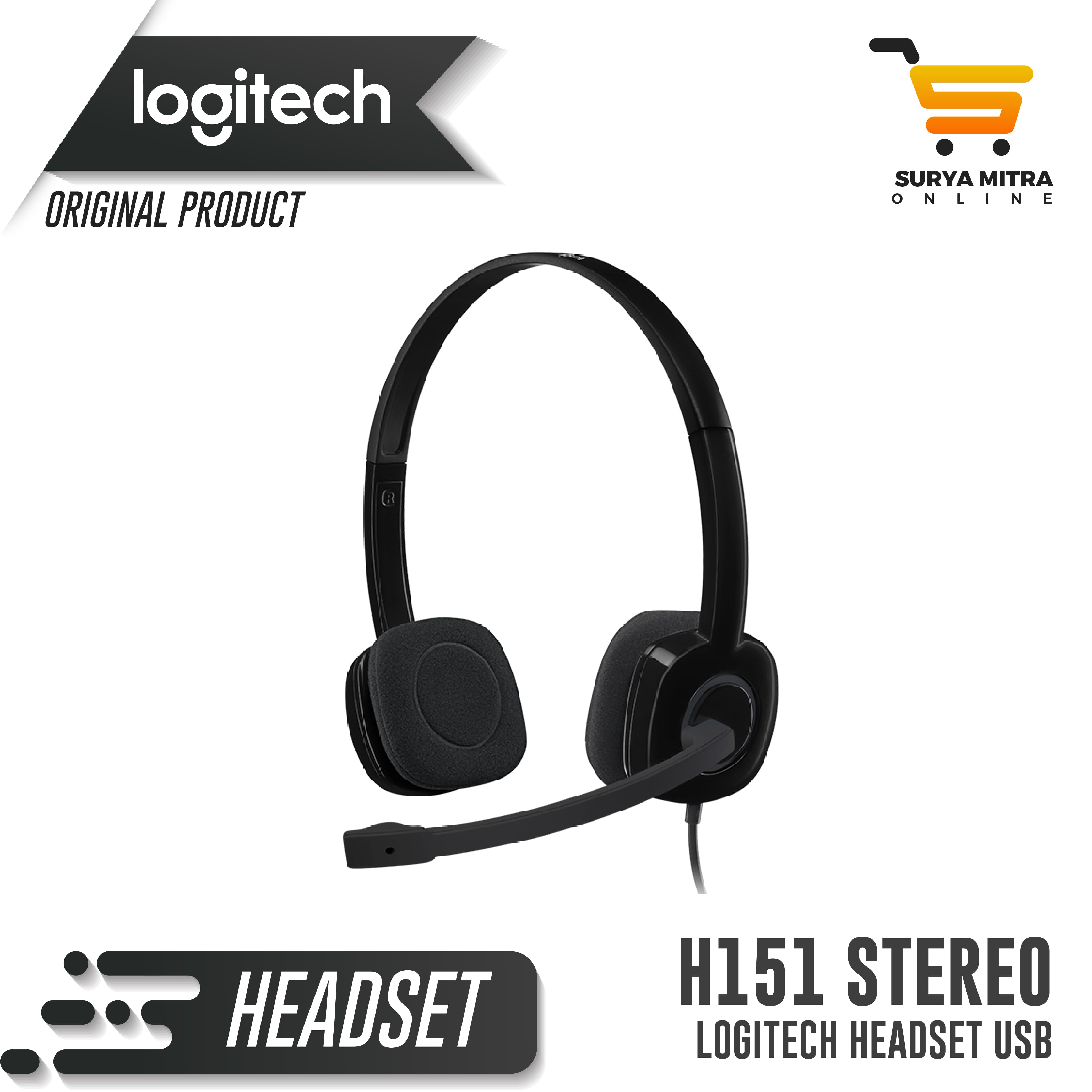 Logitech Headset H151 Stereo | Lazada 
