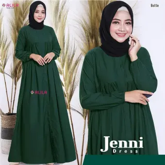 Jenni Dress Gamis Terbaru 2019 Busana Muslimah Long Dress Baju Muslim Wanita Gamis Modern Dress Remaja Gamis Syari Baju Gamis Wanita Terbaru 2019 Baju Muslim Wanita Dress Remaja Dress Syari Lazada Indonesia