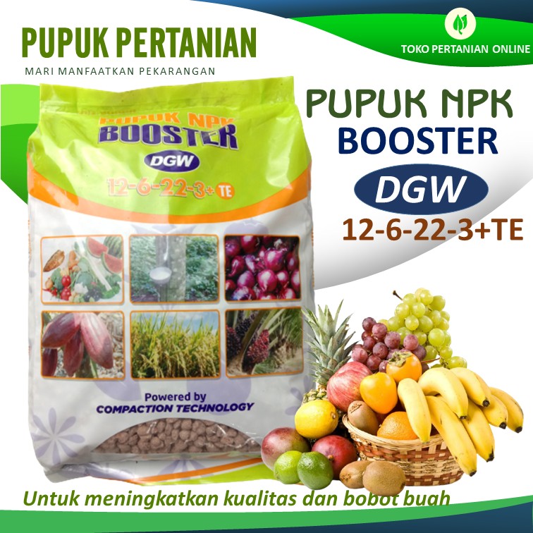 Pupuk Pemacu Buah NPK BOOSTER DGW 1KG | Lazada Indonesia