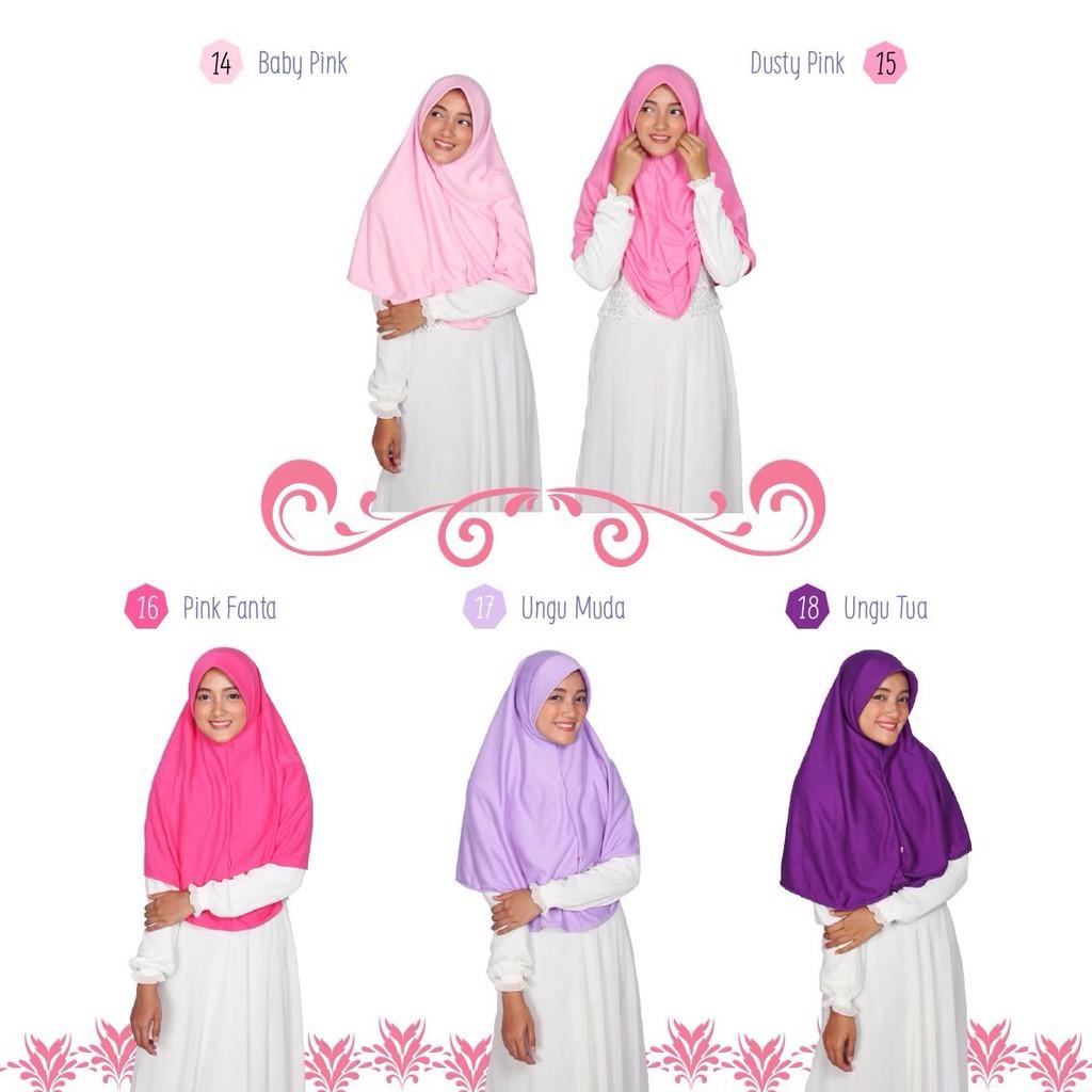 Hijab Alsa Bergo Berri (Bergo sehari-hari), Bergo Kaos, Jilbab Instan, Best Seller