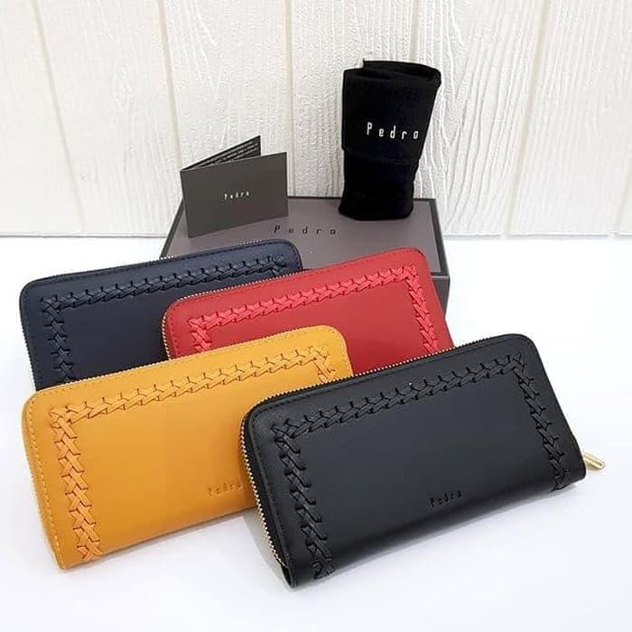 BEST SELLER Pedro Wallet (Dompet Wanita Pedro Original) - Navy - MLWaQiZi