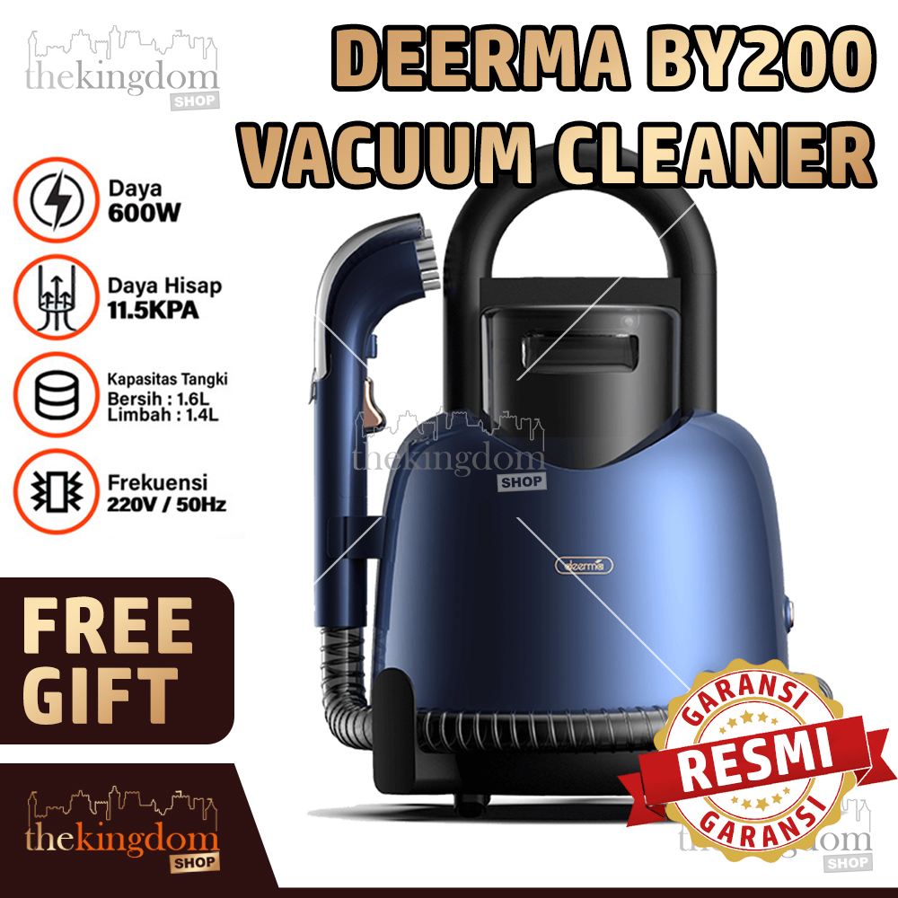 Deerma BY200 Wet & Dry Suction Hydro Vacuum Cleaner Alat Penyedot Debu
