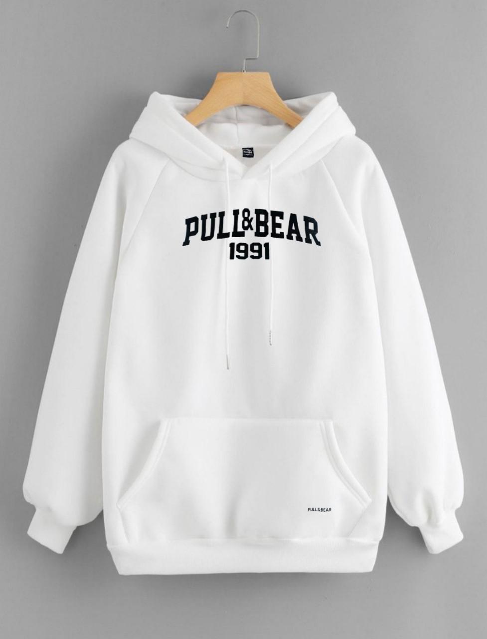 pull and bear grey hoodie