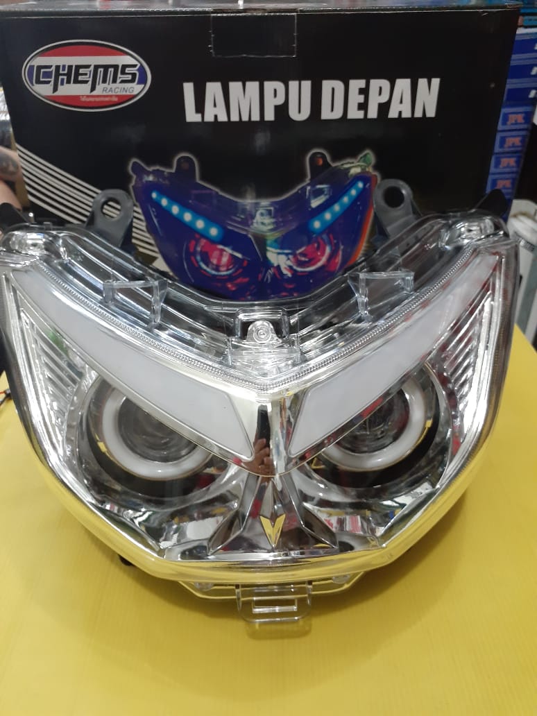 Lampu Depan Nmax Projie Variasi Tanpa Lampu Jauh Lazada Indonesia