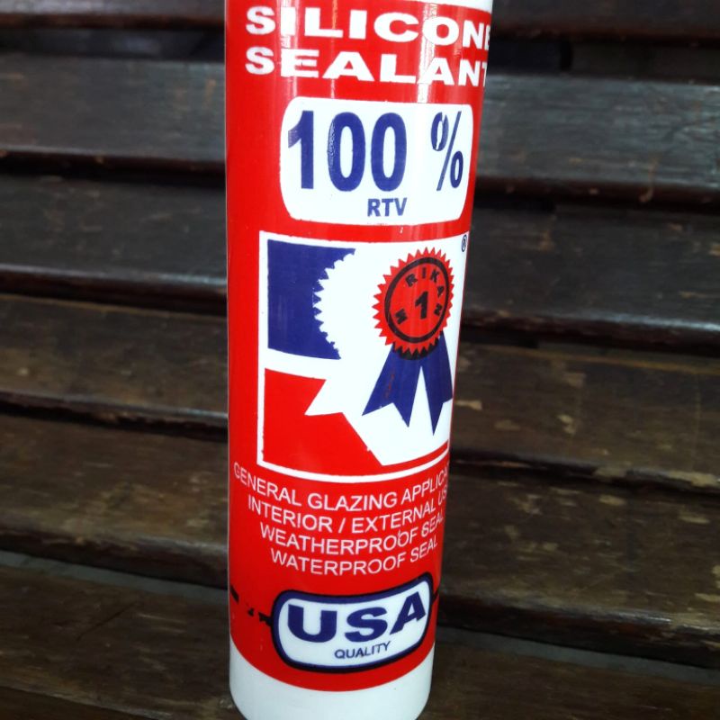 LEM MOBIL SEALANT SILICON MERIKAN HITAM 300 GRAM PEREKAT SERBAGUNA