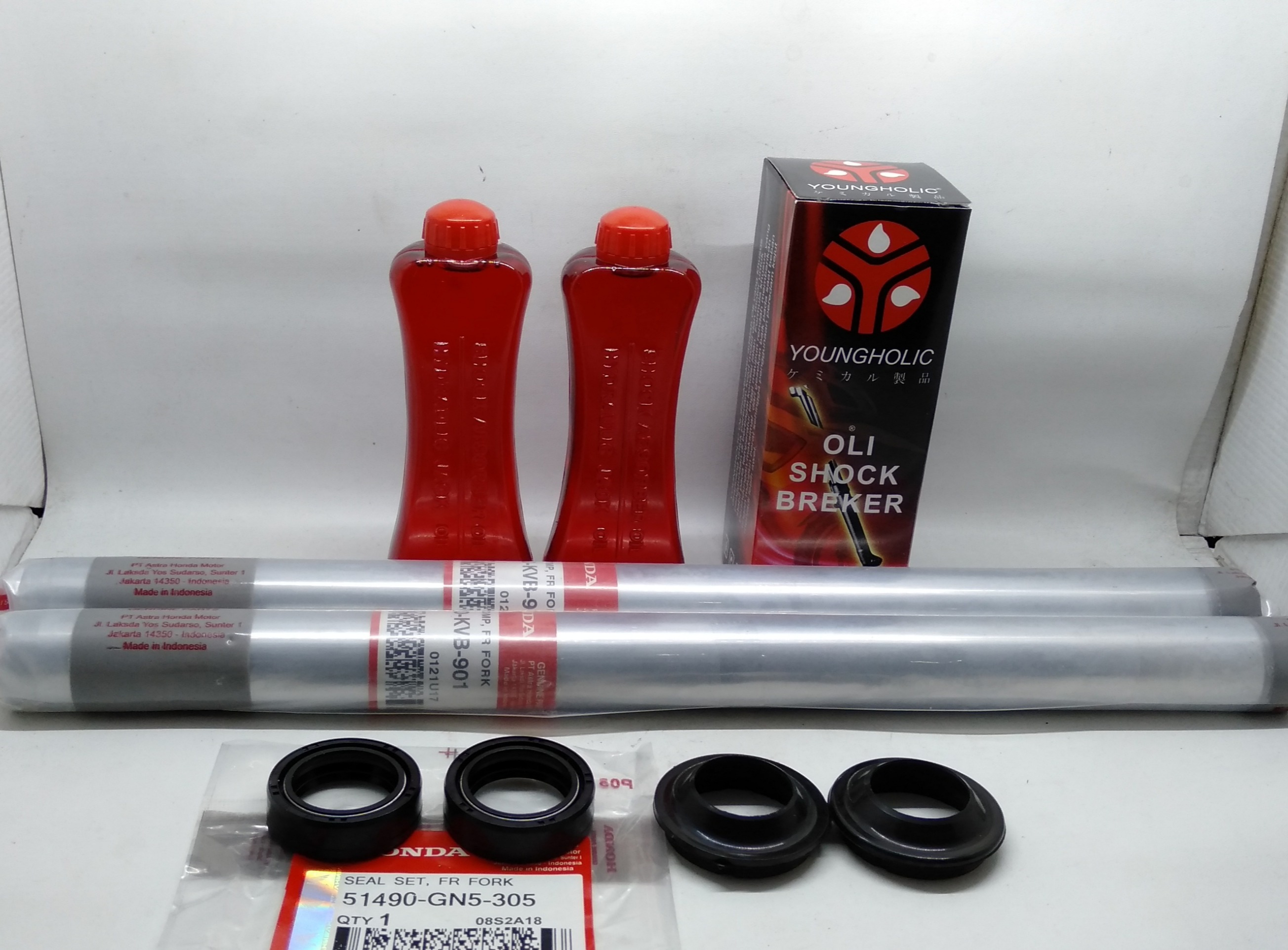 AS SHOCK+SEAL SHOCK+SEAL ABU+OLI SHOCK VARIO, BEAT Lazada Indonesia