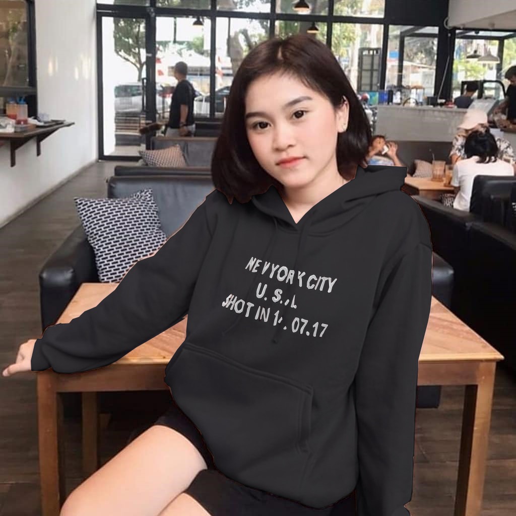 Hoodie wanita korea online