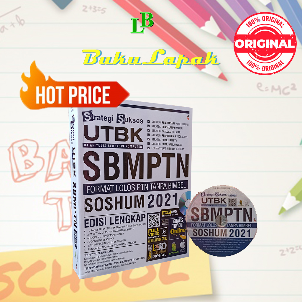 Buku Sbmptn 2021 Soshum Strategi Sukses Utbk Sbmptn Soshum 2021 Lazada Indonesia