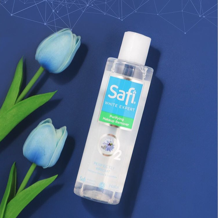 safi white expert makeup remover