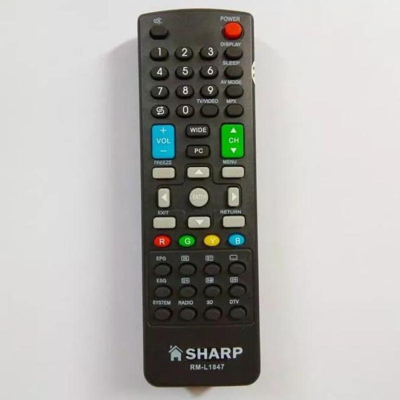 REMOTE TV/REMOTE SHARP LCD/LED 3Dsh