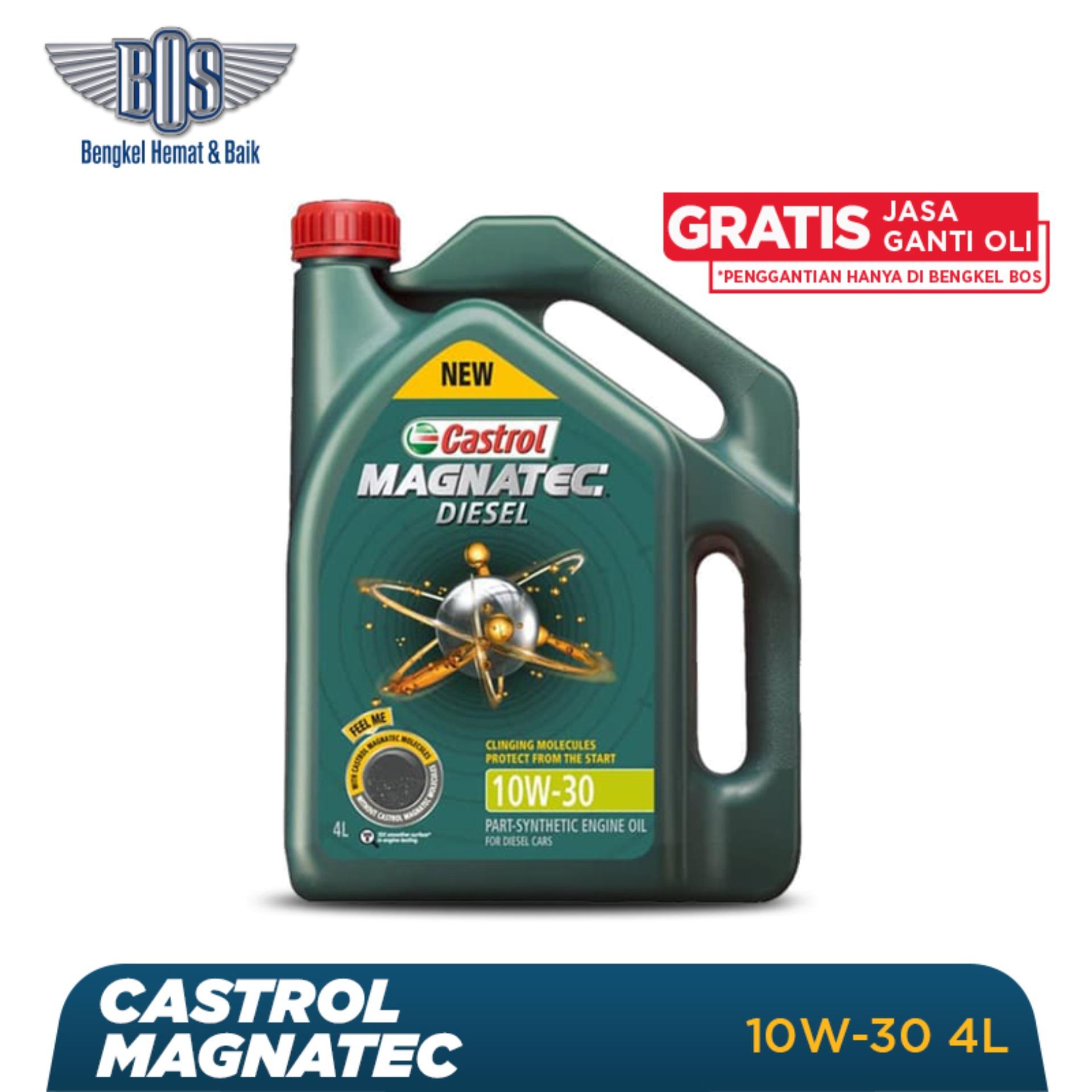 Oli Mobil Castrol Magnatec Diesel - 10W-30 - GALON - Gratis Jasa Ganti Oli dan Check Up Kendaraan