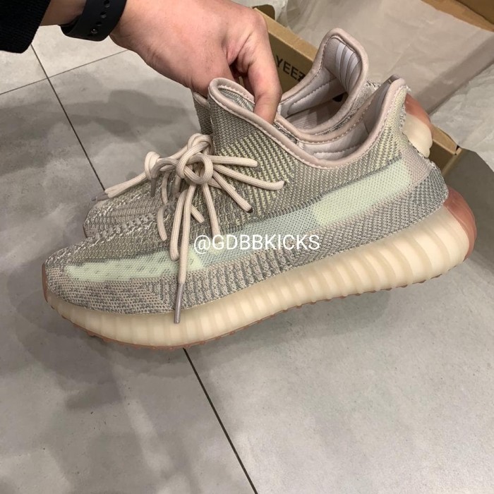 Adidas Yeezy 350 Boost V2 Citrin Laces 
