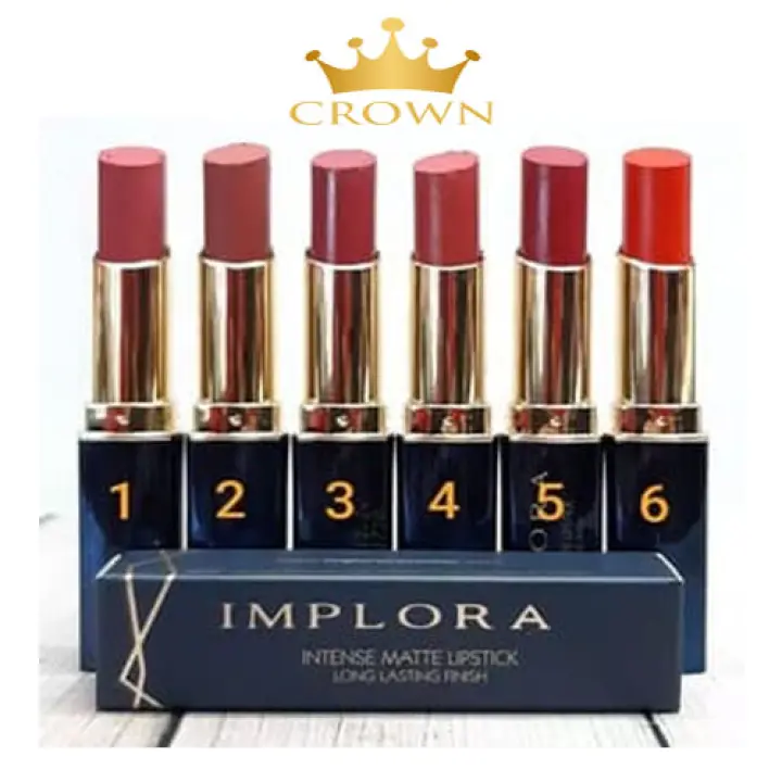implora intense matte lipstick long lasting finish
