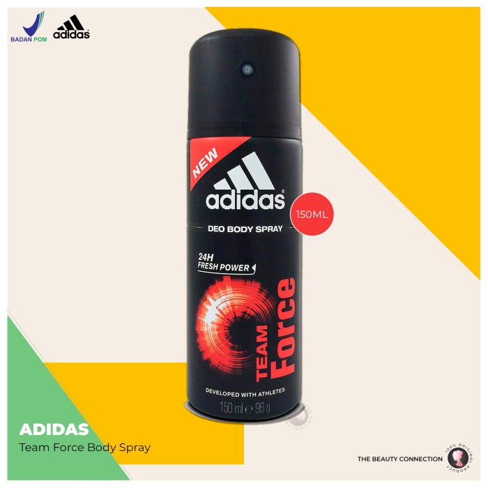 ADIDAS Team Force Deo Body Spray 150ml Lazada Indonesia
