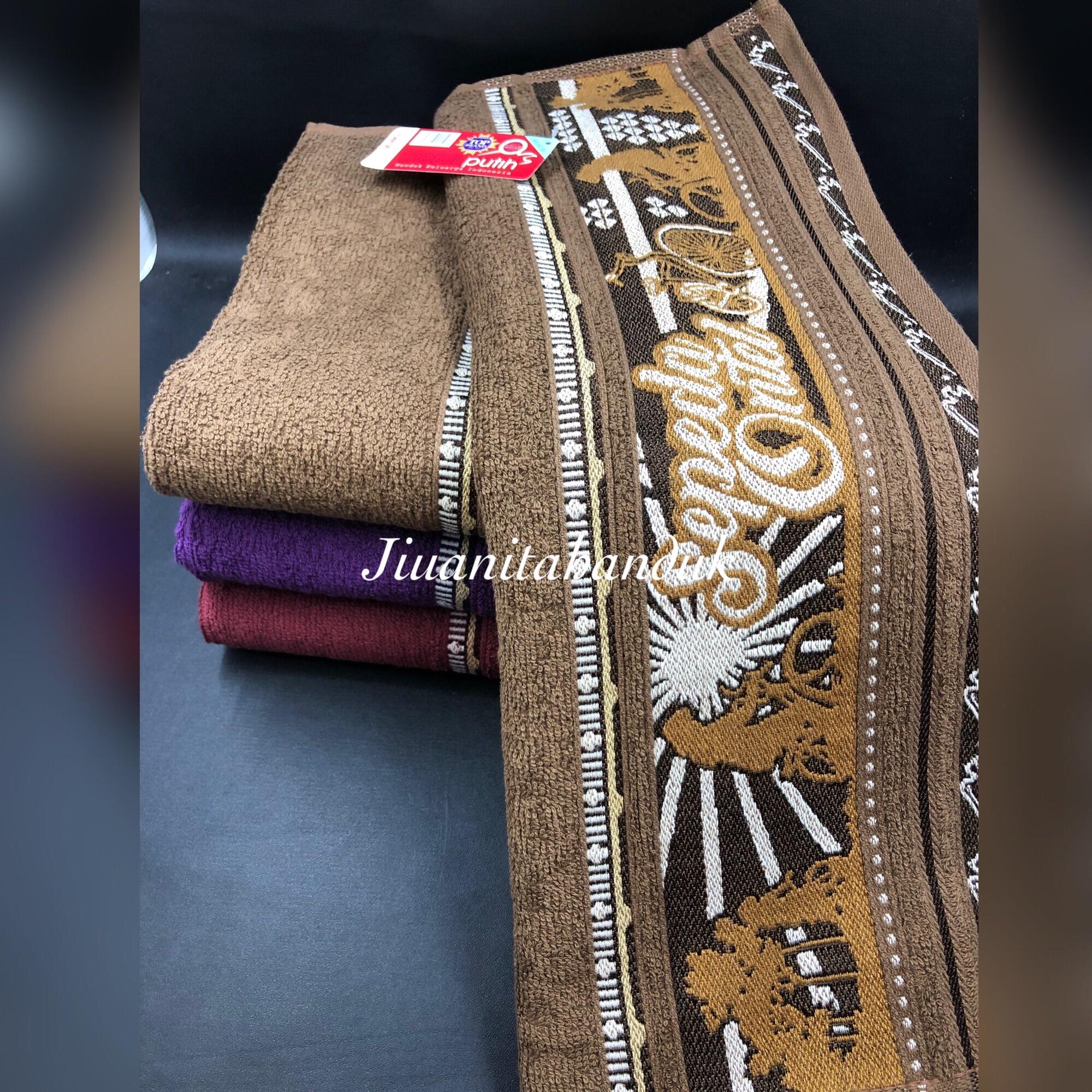 Handuk Merah Putih Motif