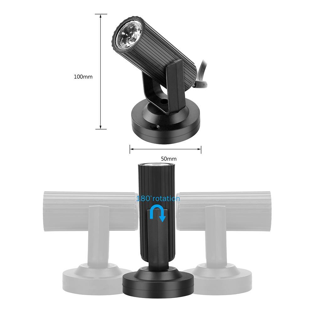 1W LED Beam Light Spotlight Effect Stage Lighting Lamp for KTV DJ Bar Disco