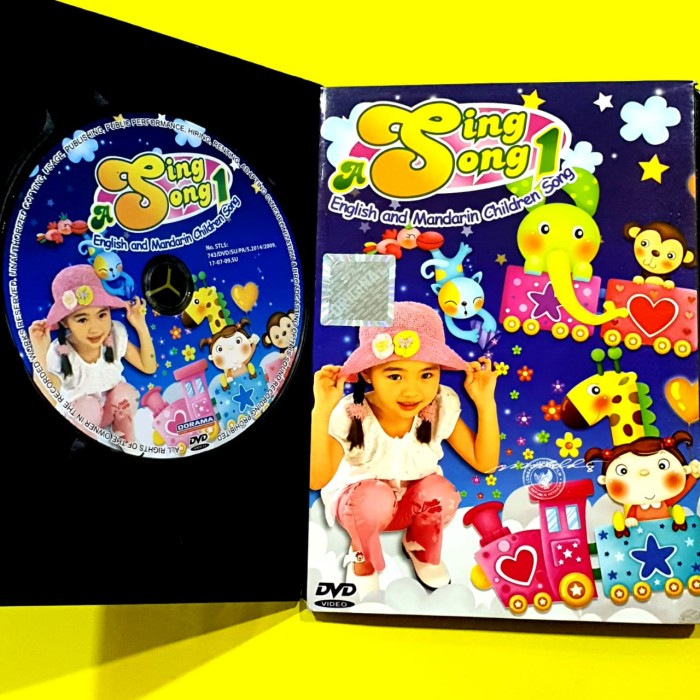 Vcd Vidio Lagu Anak Belajar Bahasa Inggris Dan Mandarin Lazada Indonesia
