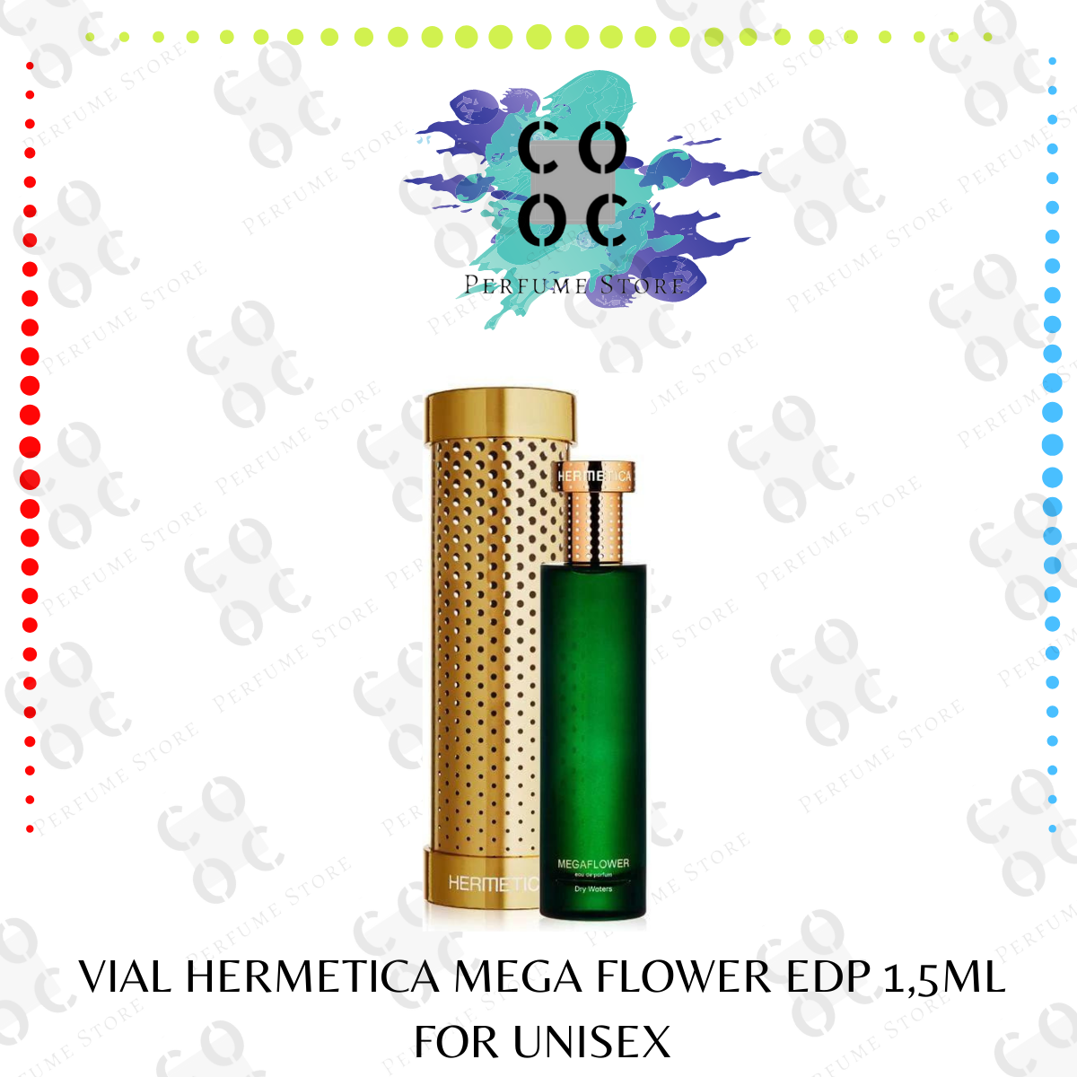 Vial Hermetica mEGAFLOWER edp 1,5ml for Unisex Lazada Indonesia
