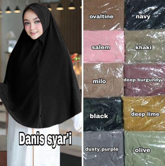 JILBAB KHIMAR PINGUIN DANISA JUMBO JERSEY KHIMAR SYARI PET ANTEM HIJAB KERUDUNG INSTAN KHIMAR PET SIMPLE PET JERSEY SYARI TERBARU POLOS