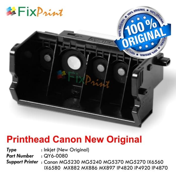 head printer canon ix6560