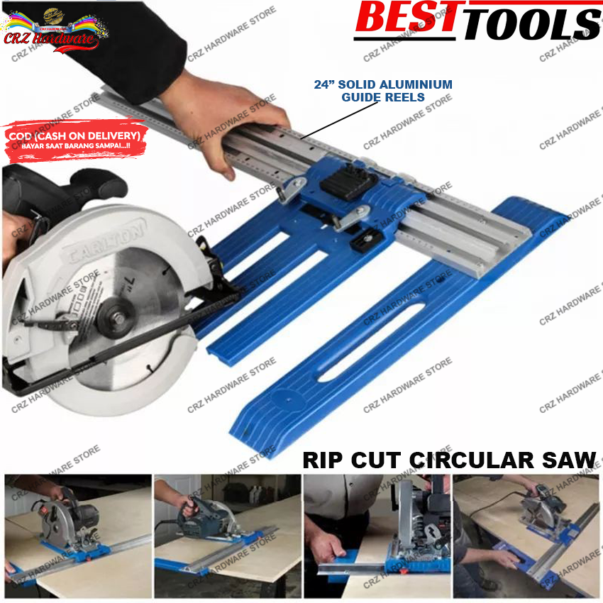BESTTOOLS Rip Cut Circular Saw Guide Precision Edge Frame Saw Guide