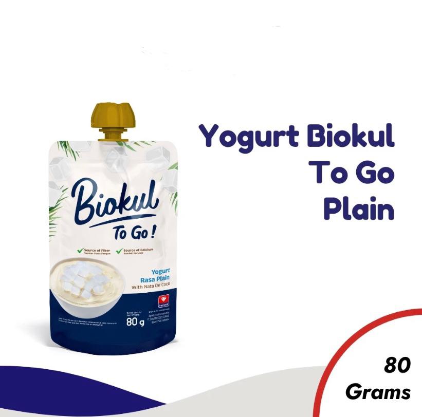 Biokul Yogurt Plain 80ml / Yoghurt MPASI Bayi Makanan Bayi khusus