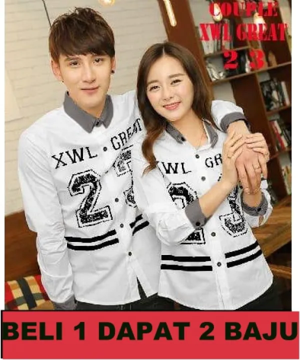 Featured image of post Lazada Baju Couple Kemeja Mengenakan baju couple apalagi yang sudah berkeluarga dan punya anak tentu menghadirkan pengalaman unik dan seru