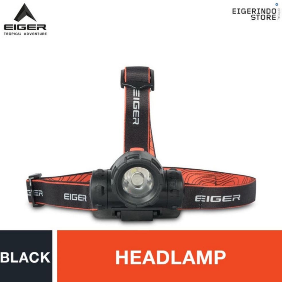 Lampu Seth Headlamp Eiger Original Black Lazada Indonesia