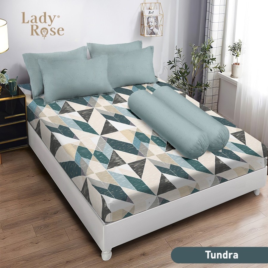 SPREI LADYROSE SEPREI MEREK LADY ROSE UK 200X200 ASLI MOTIF OSCAR