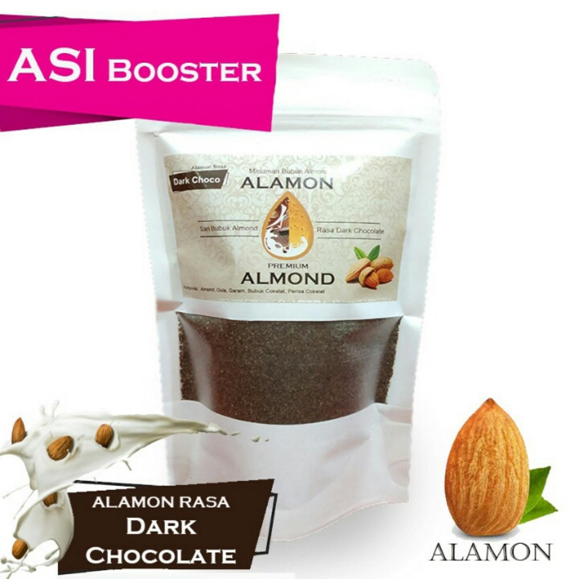 Susu Almond Bubuk Premium / Pelancar ASI, Brain Nutrition, Susu Ibu Hamil & Menyusui / HALAL / 170 Gr Nett / Untuk 5x Minum