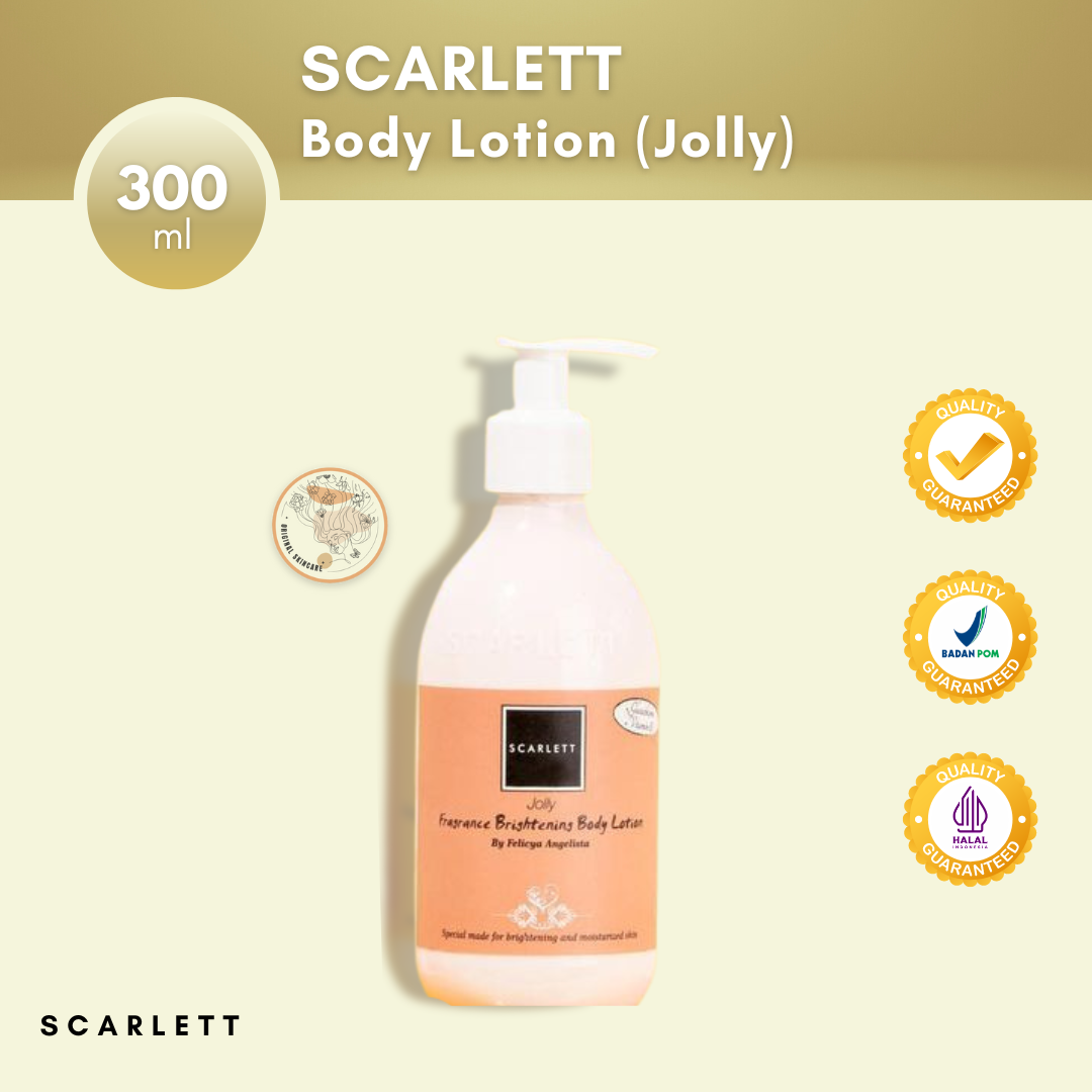 Scarlett Whitening Body Lotion Jolly Lazada Indonesia