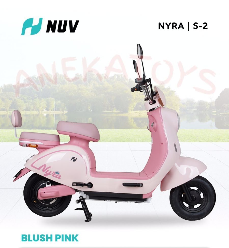 Sepeda Listrik NUV Nyra S2 dengan Baterai SLA 48V12Ah Motor Power
