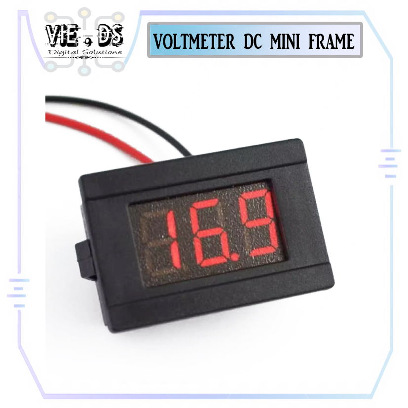 voltmeter digital mini frame 0.36inch Lazada Indonesia