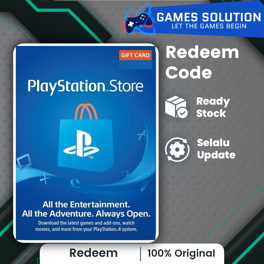 PSN Card Playstation USD /IDR dan lainnya) Variasi Psn Card 100K