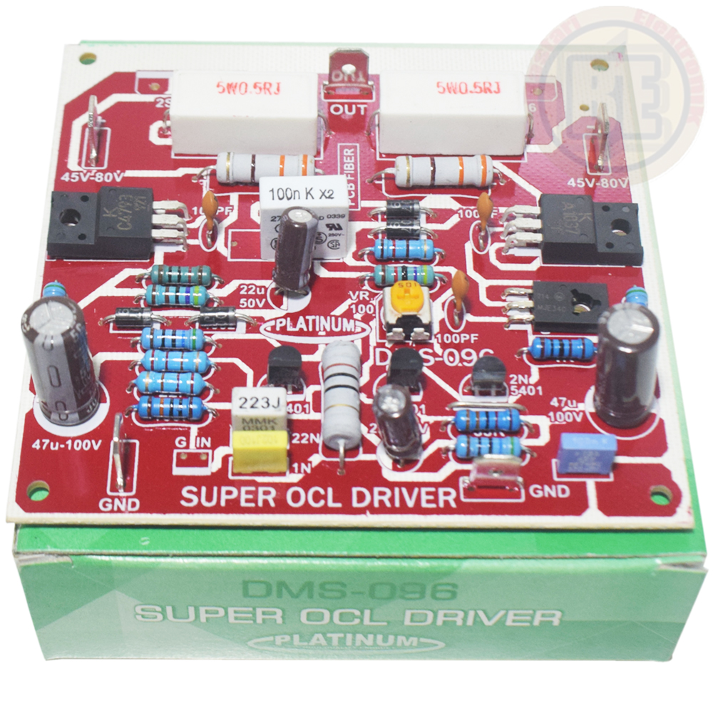POWER KIT Amplifier Audio Profesional SUPER OCL DRIVER PCB FIBER DMS