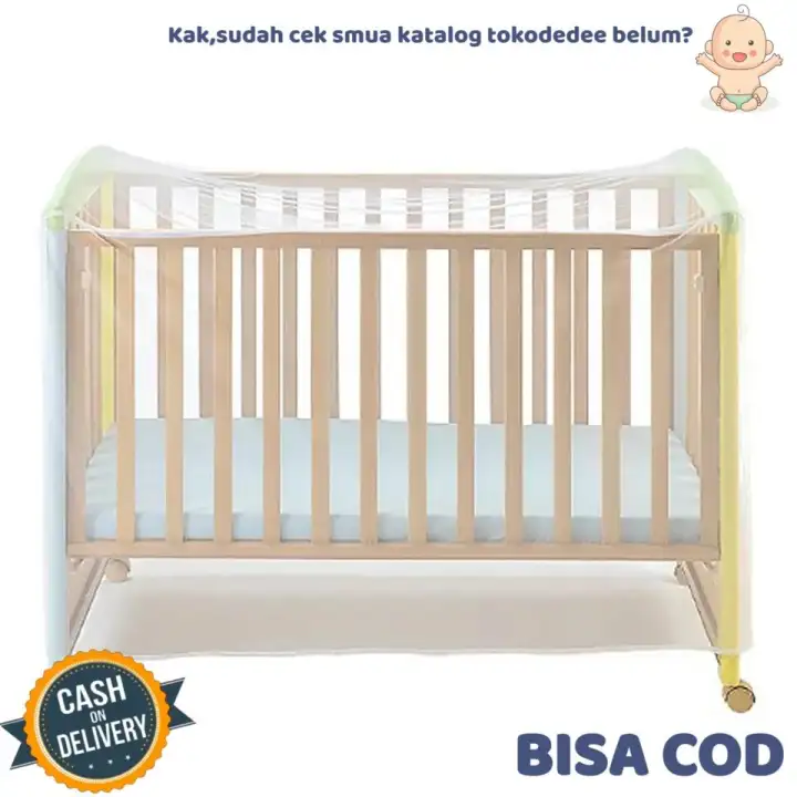 Kelambu Kasur Box Bayi 271 Kelambu Anti Nyamuk Insect Net Kelambu Bayi Kelambu Tempat Tidur Bayi