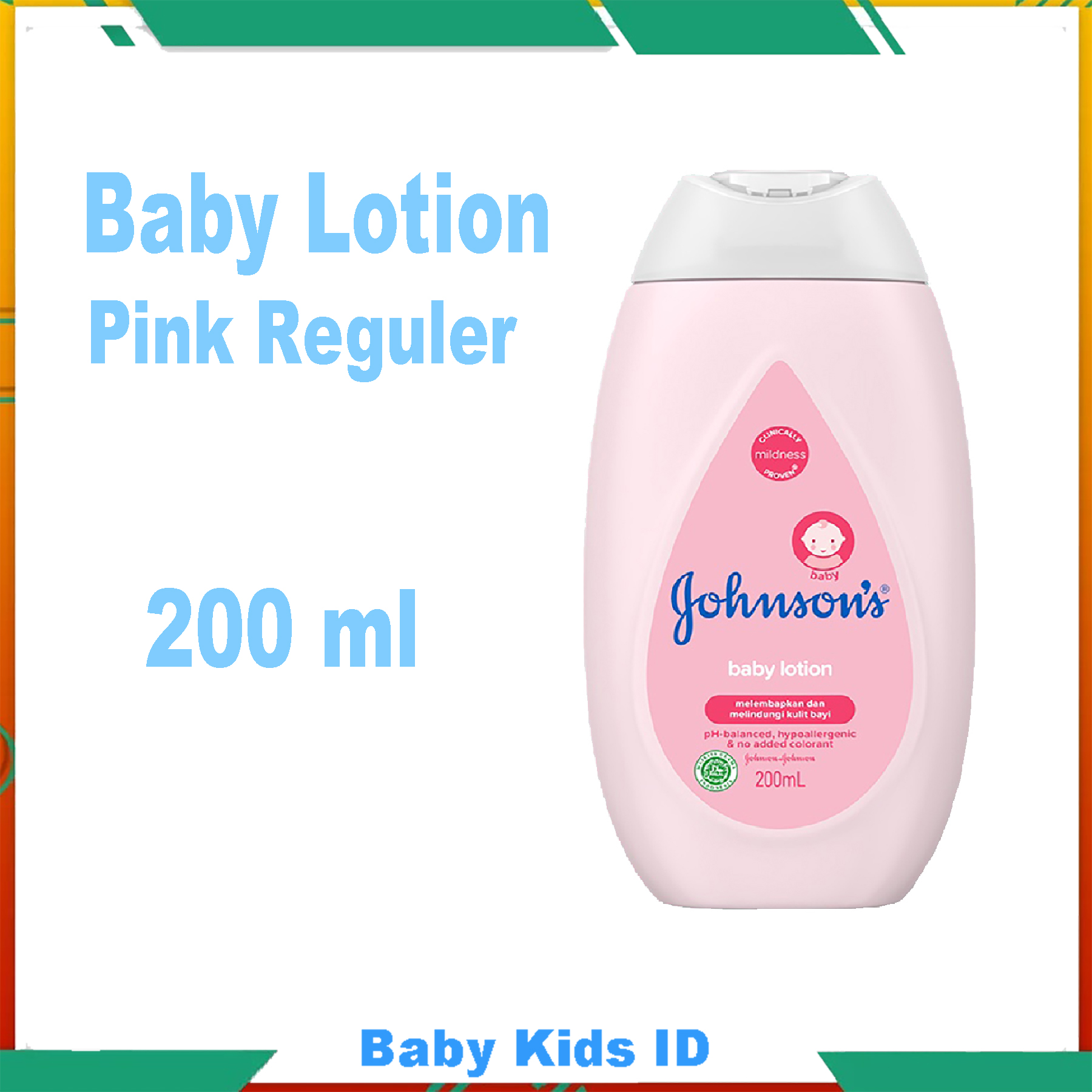 Johnson Baby Lotion Pink Johnsons Baby Lotion Reguler Pink 200ml