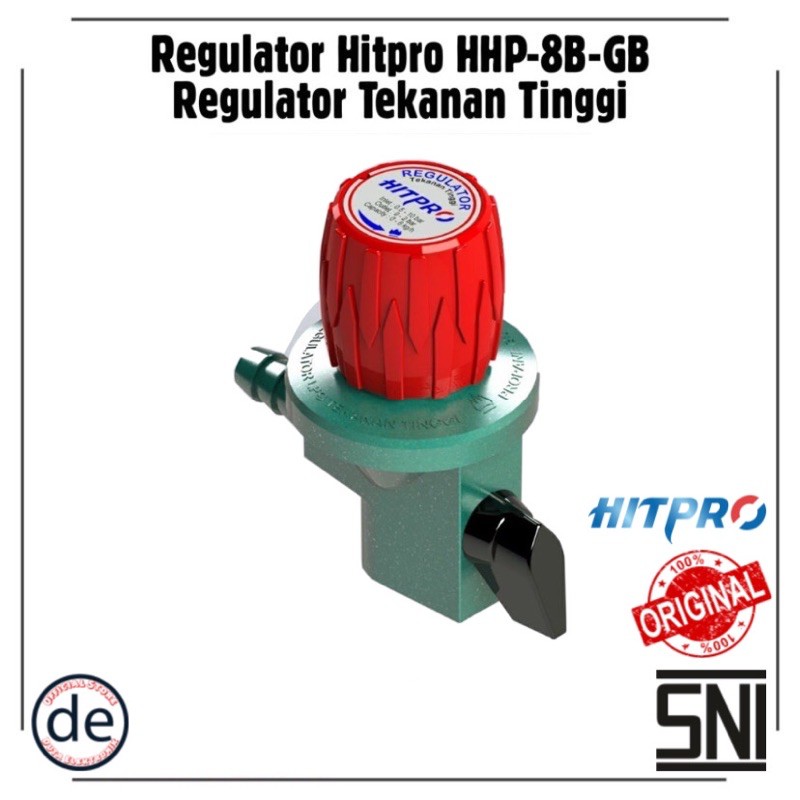 Regulator Gas Tekanan Tinggi Hitpro HHP 8B GB / Regulator High Pressure ...