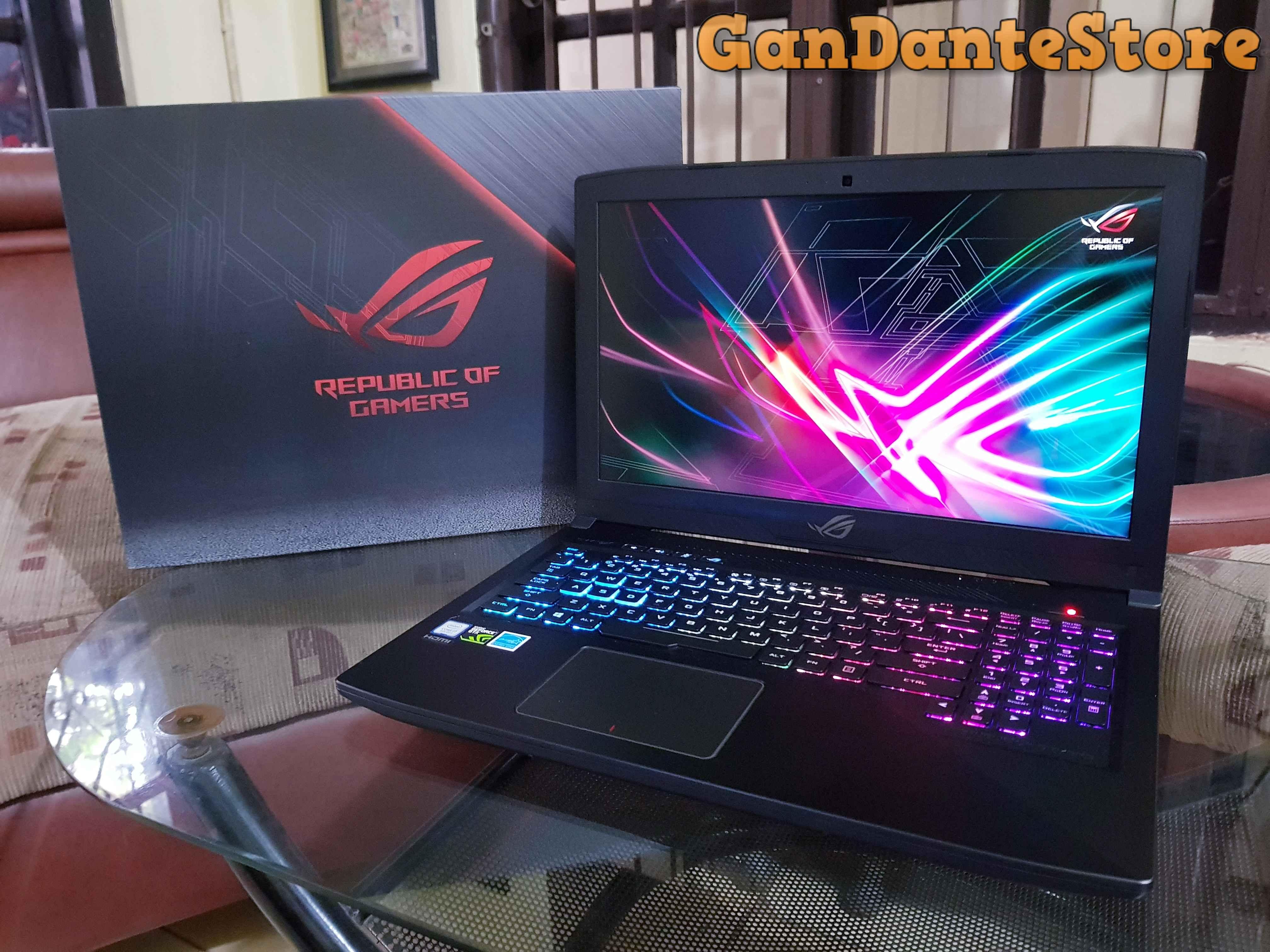 Asus Rog Strix Gl503ge Gaming Laptop I7 W 12 Core Gddr5x 1050 Ti Lazada Indonesia