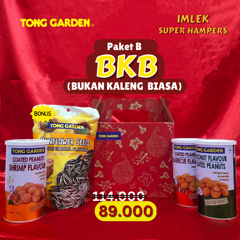 Hampers Imlek Paket B Tong Garden GRATIS Kuaci Lazada Indonesia