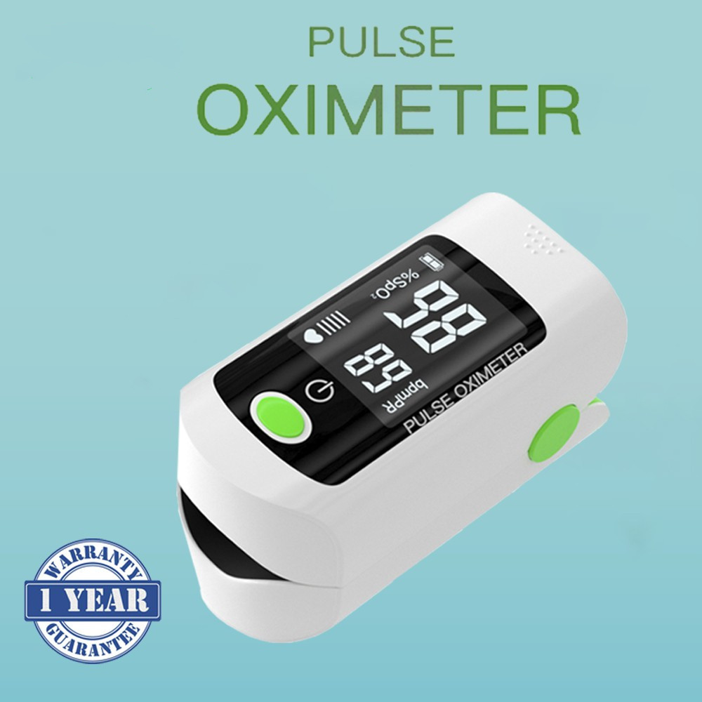 Loyyer【Hot】Pulse Oximeters, Màn Hình Máy Đo Oxy Ngón Tay Cảm Biến Kẹp Màn Hình Oled Máy Đo Oxy Xung 【High】