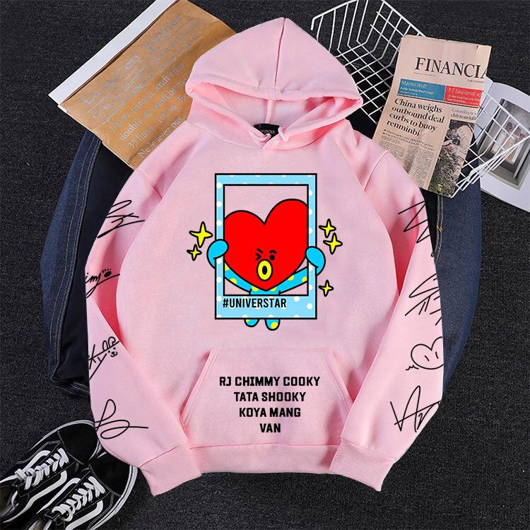 SWEATER HOODIE TATA/SWEATER WANITA TERBARU/SWEATER BTS/SWEATER