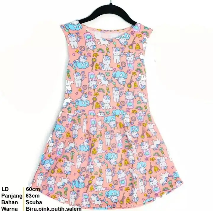 Vanesshop Dress Anak Dan Dewasa Unicorn Top Dress Scuba Import Pakaian Couple Ibu Dan Anak Pakaian Dewasa Lazada Indonesia