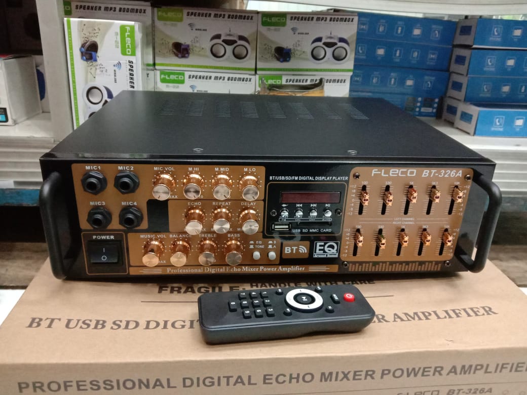 POWER AMPLIFIER DIGITAL AUDIO BT326A USB/TF/FM/BT / AMPLIFIER